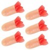 XiXiRan Pouce Magique, 6 Pièces Faux Accessoires De Pouce, Faux Doigts Magie, Doigt De Magie, Magic Tricks Fake Fingers, Faux