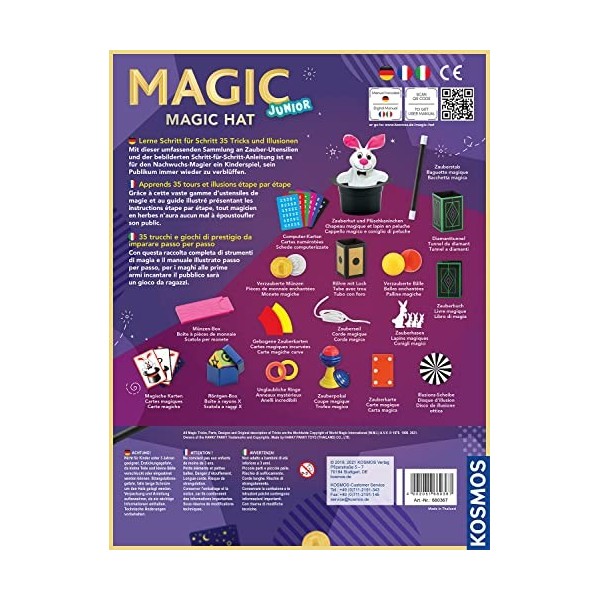 Kosmos- Magic Chapeau Magique D-F-I Boîte, 680367, Multicolore