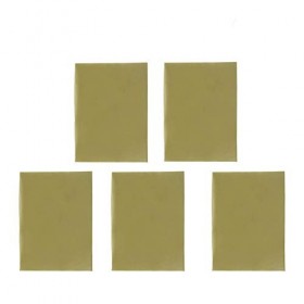 Peahop Feuille de Caoutchouc de Film Mince de pénétration de pièce de Monnaie 5PCS pour Les Accessoires Magiques de Tour de M