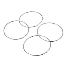 Yetaha 10cm 4 chaîne Anneau Chinois Close-up Magic Trick Props Close Up Jouets Magic Classic