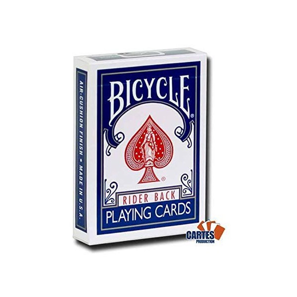 Jeu bicycle dos Rouge/ face Blanche