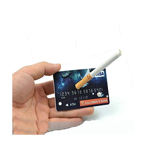 ZQION Carte de crédit Cigarettes flottantes Astuces Magiques Suspendre Carte de crédit Magie Gimmicks Magicien Gros Plan Illu