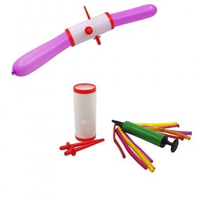 ZQION Épée Spikes Thru Balloon avec Pump Balloon des Tours de Magie Accessoires de Magicien étape Illusion Gimmick Kit Magiqu