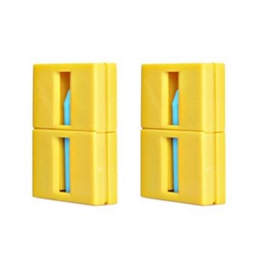 TOYANDONA 2Pcs Crayon Cassé Restaurer des Tours de Magie Crayon à Être Retourné Les Accessoires Magiques Jaune 