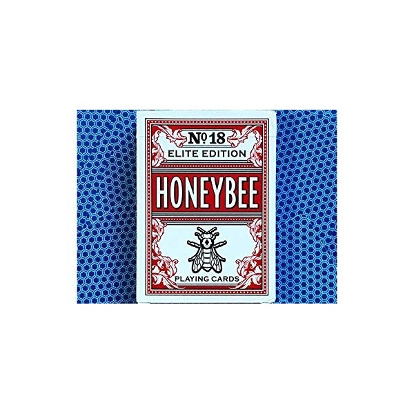 Murphys Magic Supplies, Inc. Honeybee Elite Edition Red Playing Cards