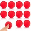 Boules Déponge Rouges, FaJoek 10pcs Balles en éponge de Magie, 4.5cm Magique éponge Rouge Balle, Boules Magiques Rouges,Boul