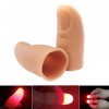 Lampes à doigt LED 3Packs / 6PCS Thumbs Light, Magic Prop Party Bar Show Perform Lamp, Magic Trick, Faux doigt, Prank Toy T