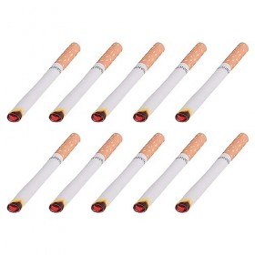 Bohue Fausses cigarettes dHalloween - Modèle de cigarette réaliste - Fournitures magiques - Accessoires pour Halloween 10 