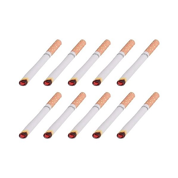 Bohue Fausses cigarettes dHalloween - Modèle de cigarette réaliste - Fournitures magiques - Accessoires pour Halloween 10 