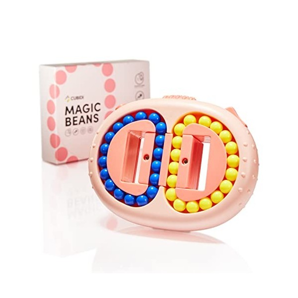 CUBIDI® Original Magic Bean - Bleu, double | Jeu de boutons passionnant pour enfants et adultes, garçons et filles à partir d