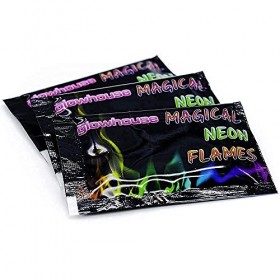 The Glowhouse Neon Flames Fire Magic Colorant 10 Pack 