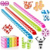 Lot de 12 - 24 blocs de serpents magiques pour enfants - Jouet magique - Cadeau danniversaire denfant - Jouet pour enfants 