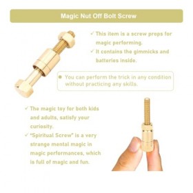 Écrou Hors Boulon, Accessoires Magiques en Métal.