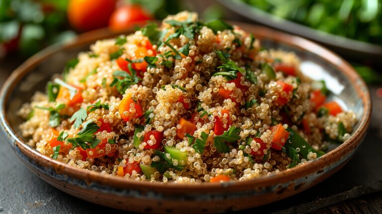 Le quinoa c'est bon et ça apporte beaucoup à notre corps.