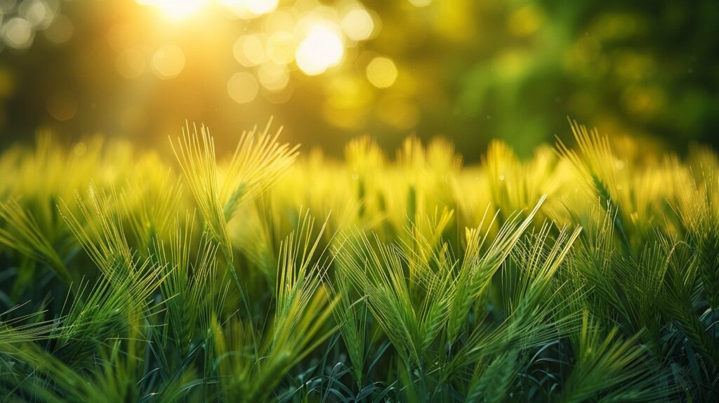 L'herbe d'orge puissant détox réduit le stress et augmente l'énergie.