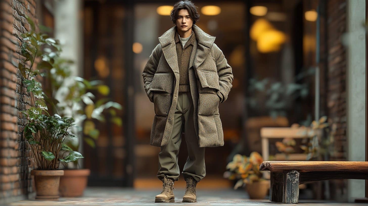 Rester chic et au chaud avec l'astuce du double manteau