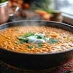 Réinventer les repas d'hiver avec une soupe façon dahl de lentilles corail