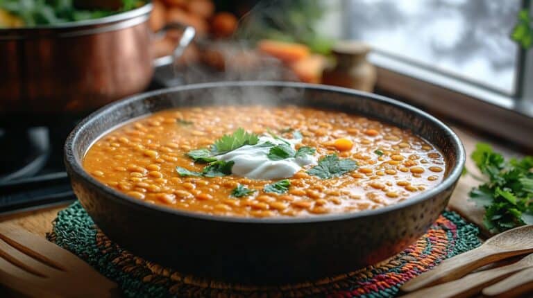 Réinventer les repas d'hiver avec une soupe façon dahl de lentilles corail