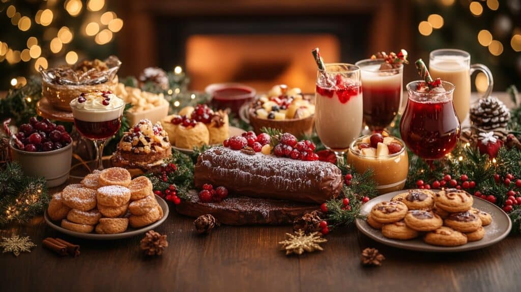 Les Meilleurs Accords Mets et Boissons pour Sublimer votre Dessert de Noël