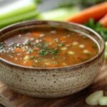 Bouillon détox anti-inflammatoire : une recette saine et gourmande pour se remettre des fêtes